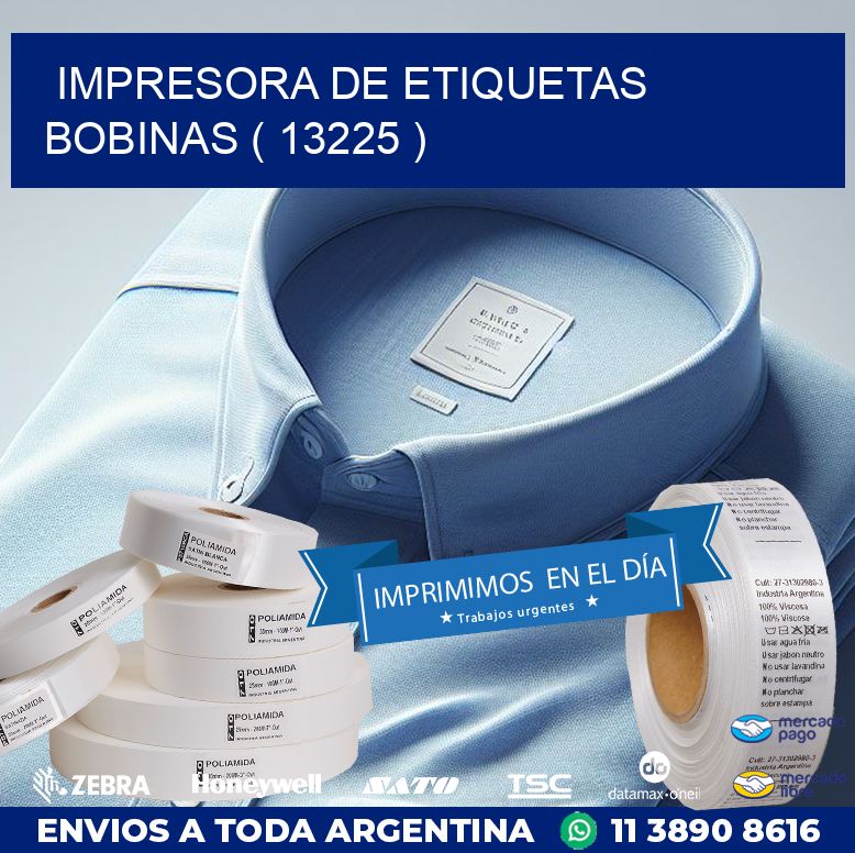impresora de etiquetas bobinas ( 13225 )