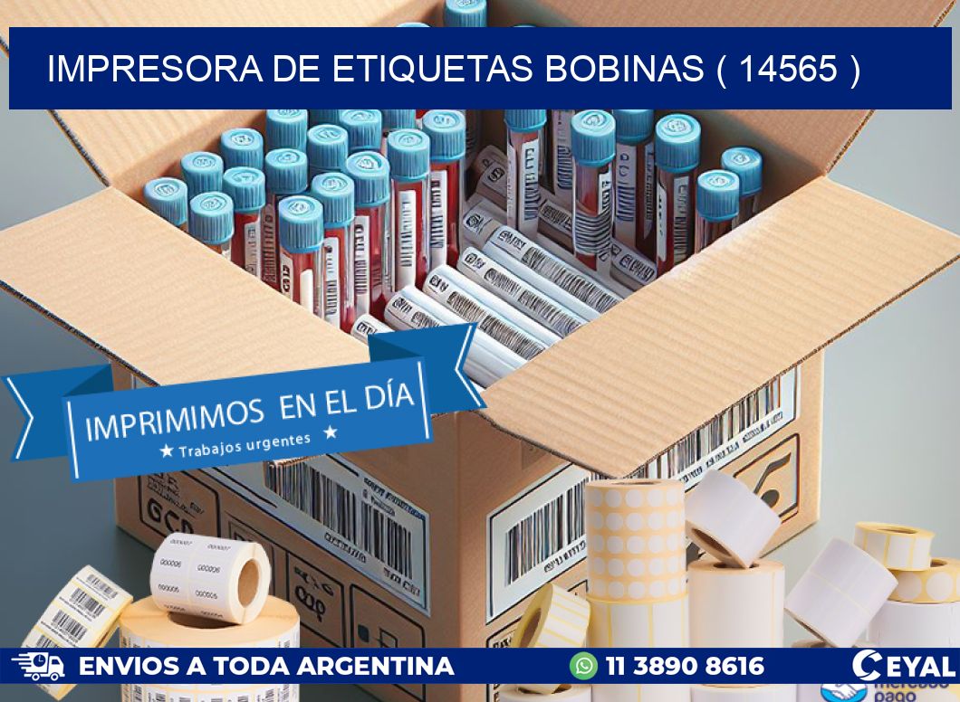 impresora de etiquetas bobinas ( 14565 )