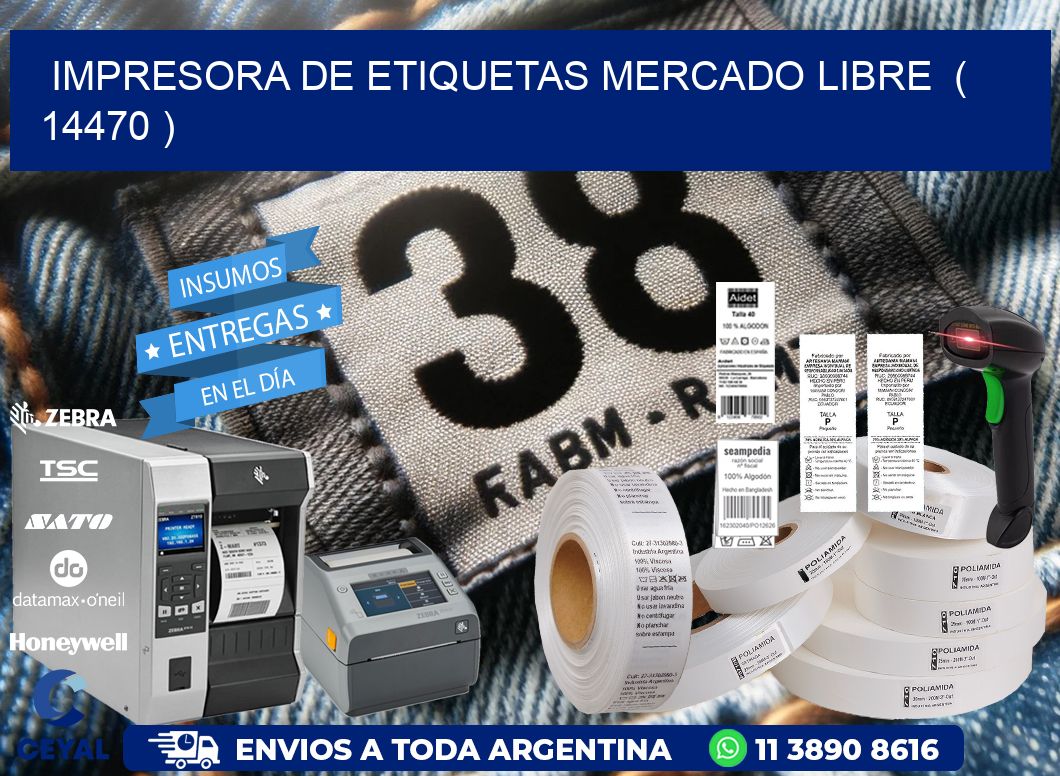 impresora de etiquetas mercado libre  ( 14470 )