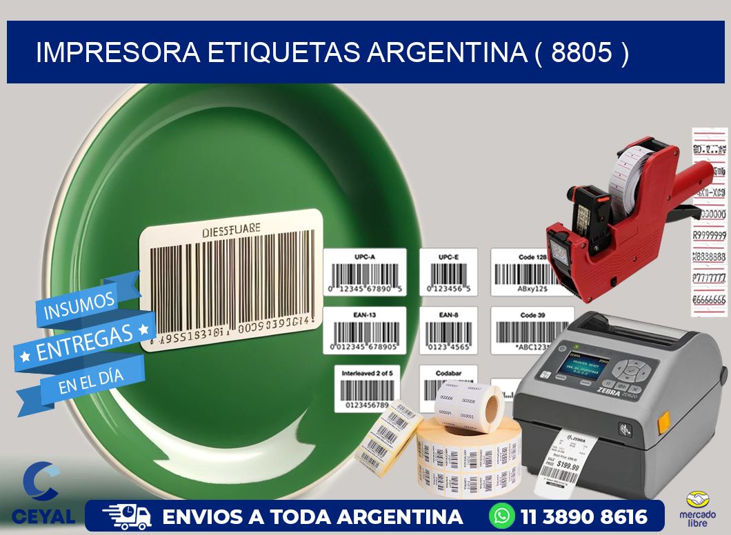 impresora etiquetas argentina ( 8805 )