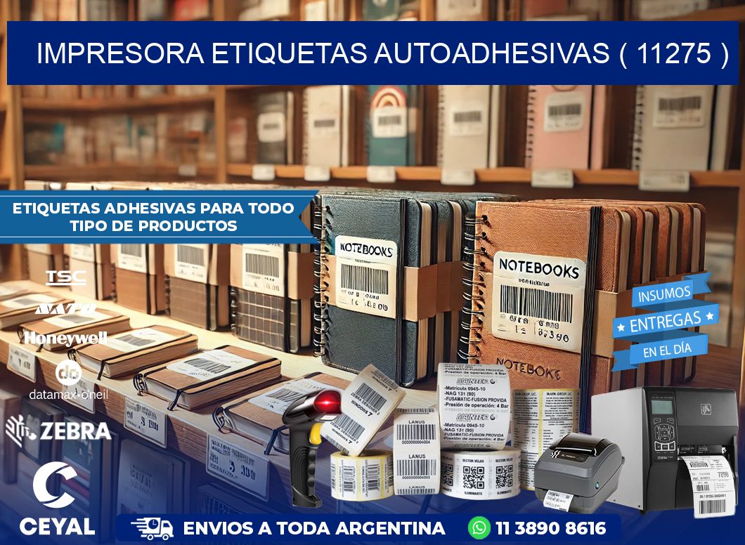 impresora etiquetas autoadhesivas ( 11275 )