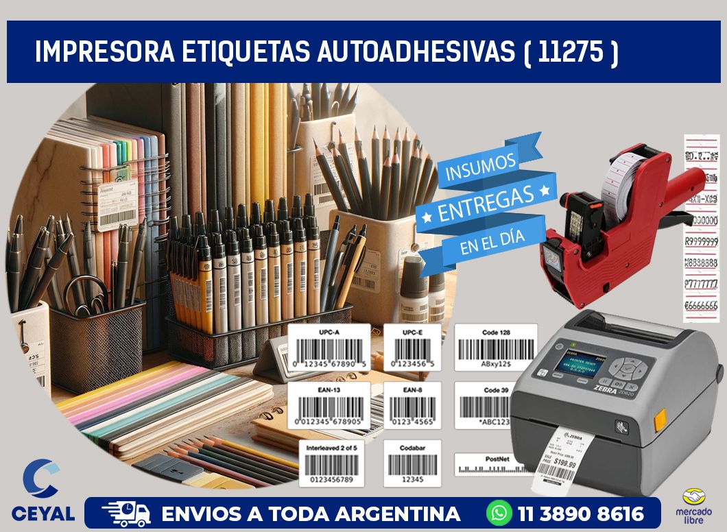 impresora etiquetas autoadhesivas ( 11275 )