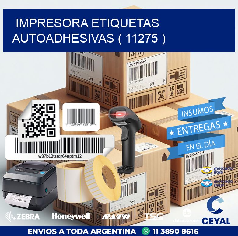 impresora etiquetas autoadhesivas ( 11275 )