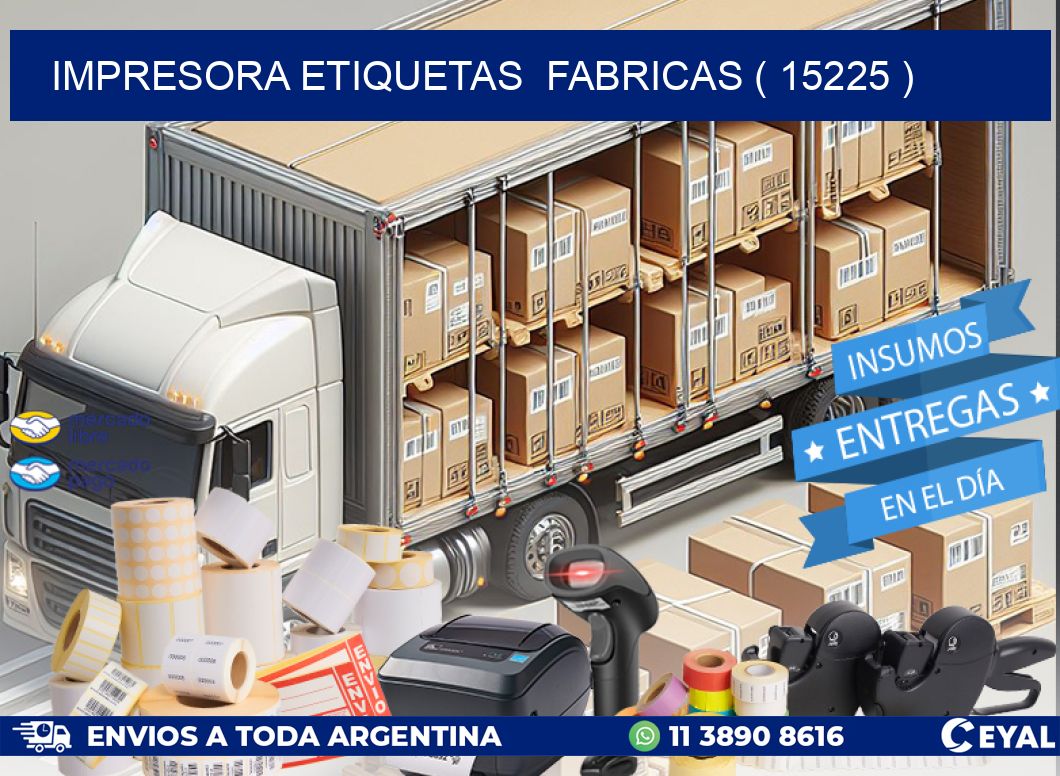 impresora etiquetas  fabricas ( 15225 )