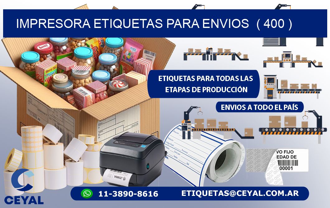 impresora etiquetas para envios  ( 400 )
