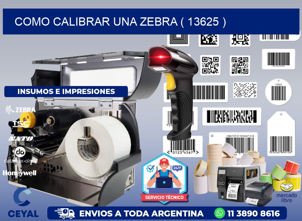 COMO CALIBRAR UNA ZEBRA ( 13625 )