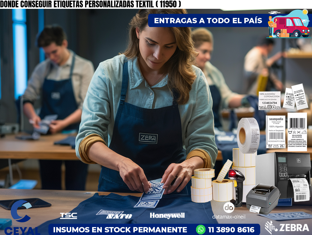 DONDE CONSEGUIR ETIQUETAS PERSONALIZADAS TEXTIL ( 11950 )