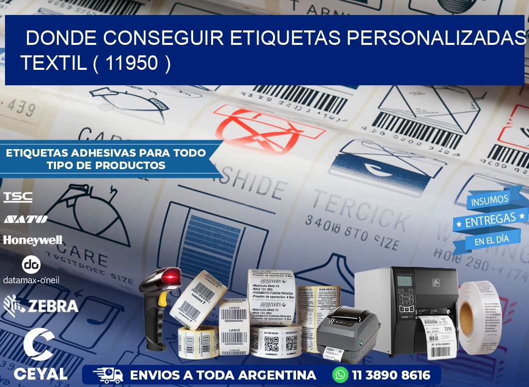 DONDE CONSEGUIR ETIQUETAS PERSONALIZADAS TEXTIL ( 11950 )