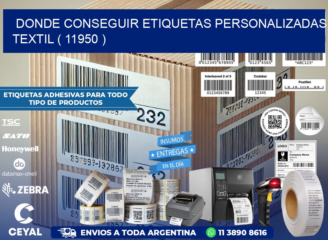 DONDE CONSEGUIR ETIQUETAS PERSONALIZADAS TEXTIL ( 11950 )