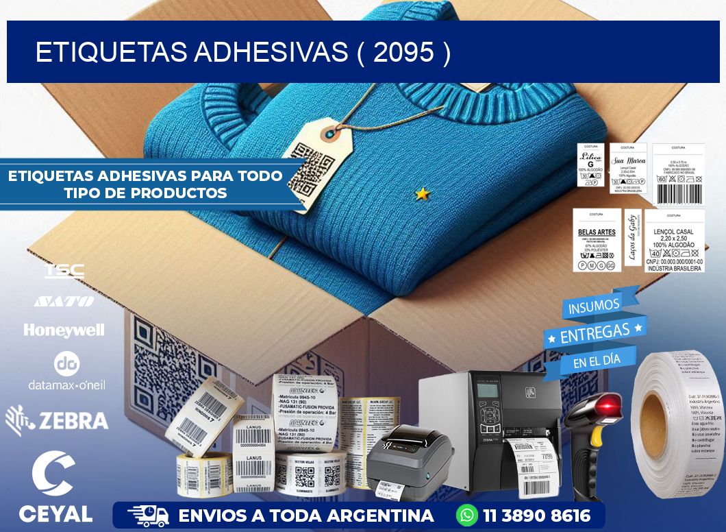 ETIQUETAS ADHESIVAS ( 2095 )