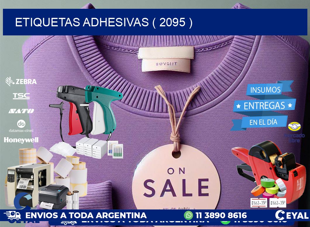 ETIQUETAS ADHESIVAS ( 2095 )