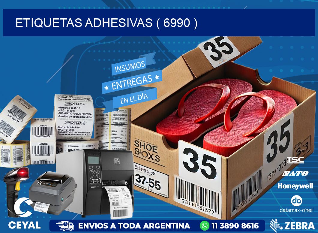 ETIQUETAS ADHESIVAS ( 6990 )