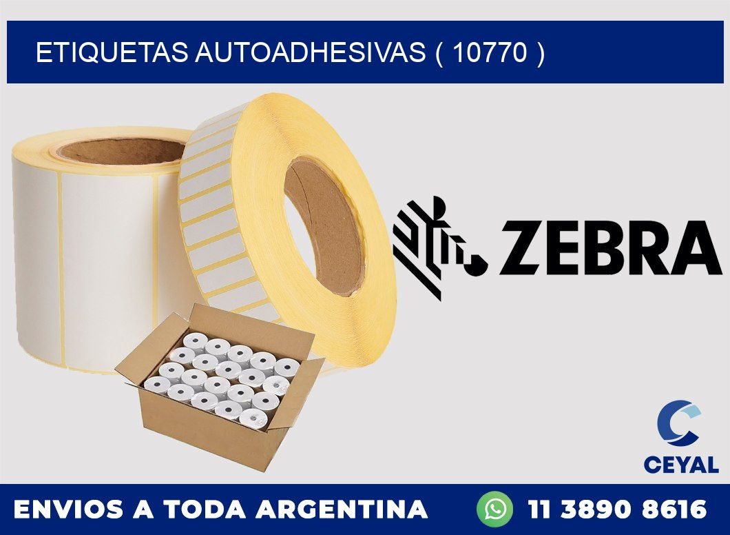 ETIQUETAS AUTOADHESIVAS ( 10770 )