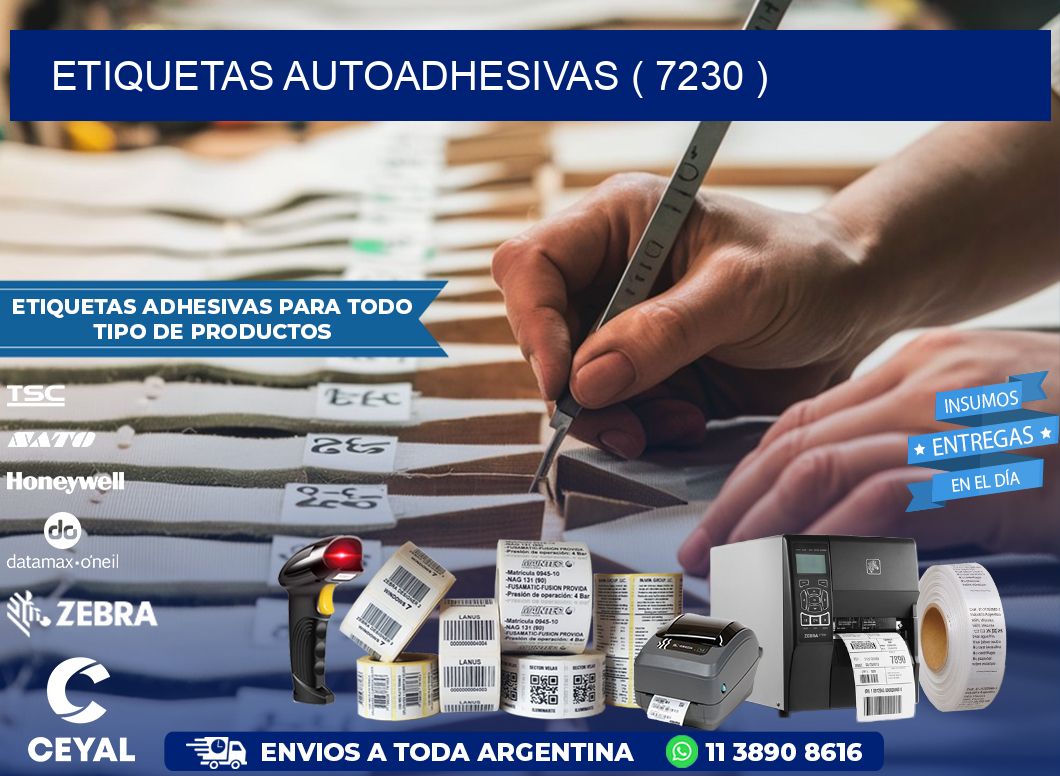ETIQUETAS AUTOADHESIVAS ( 7230 )