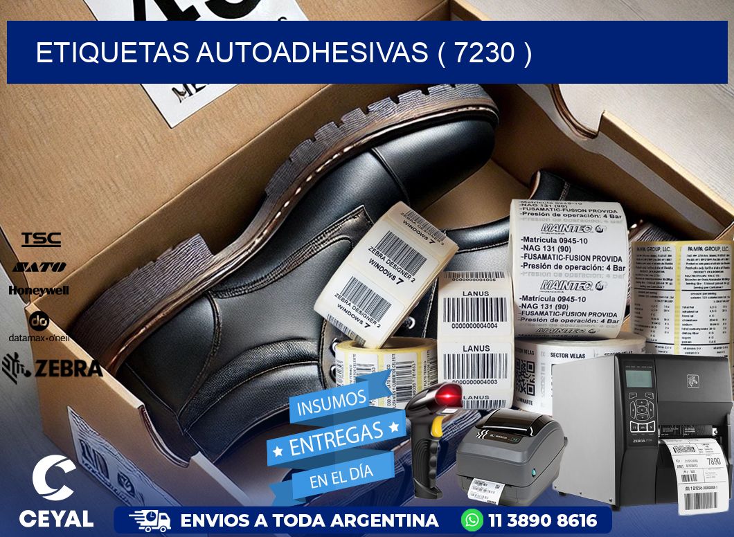 ETIQUETAS AUTOADHESIVAS ( 7230 )