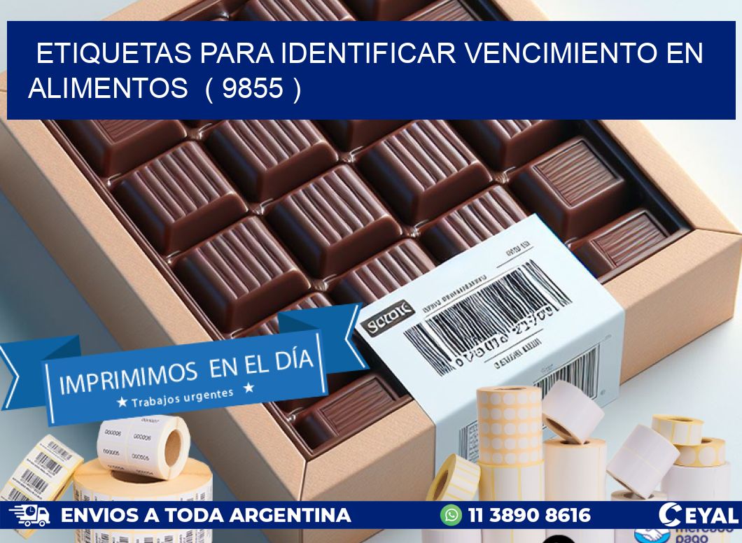 ETIQUETAS PARA IDENTIFICAR VENCIMIENTO EN ALIMENTOS  ( 9855 )