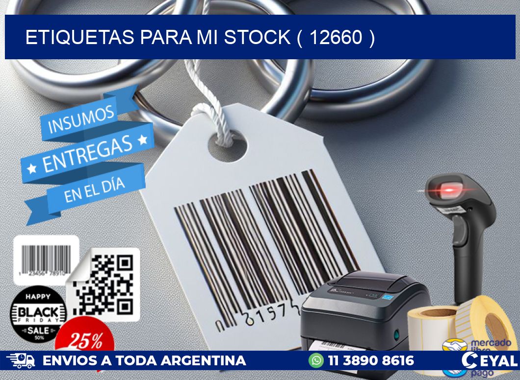 ETIQUETAS PARA MI STOCK ( 12660 )