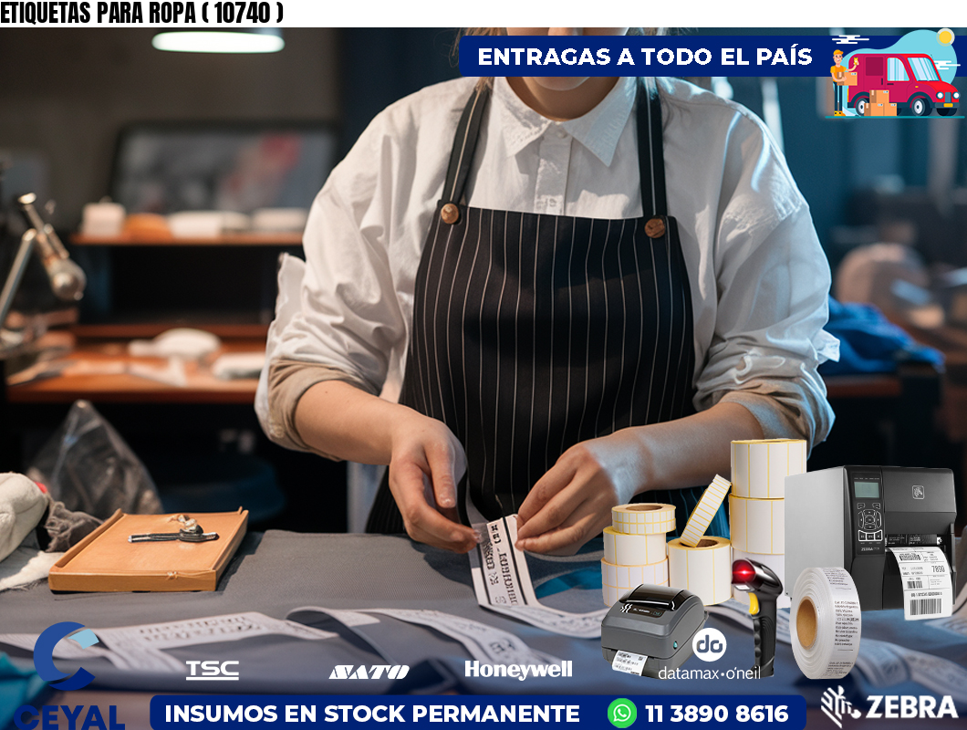 ETIQUETAS PARA ROPA ( 10740 )