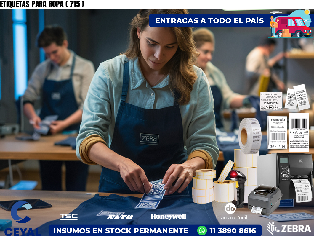 ETIQUETAS PARA ROPA ( 715 )