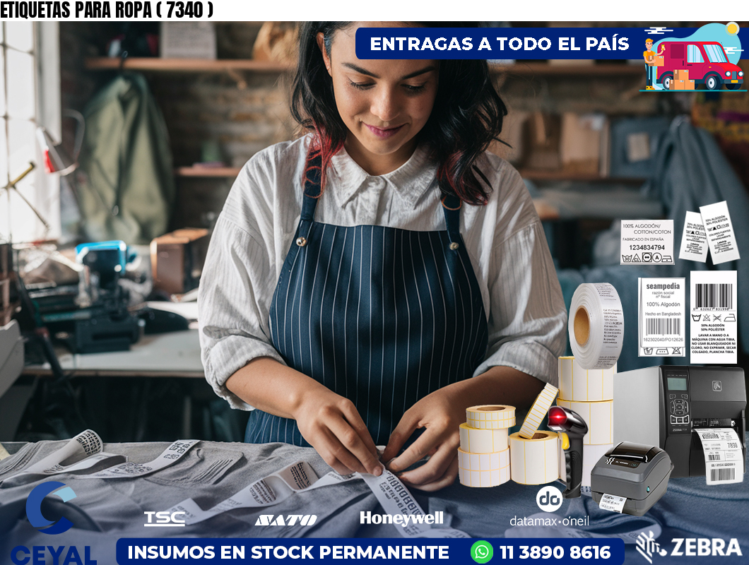 ETIQUETAS PARA ROPA ( 7340 )