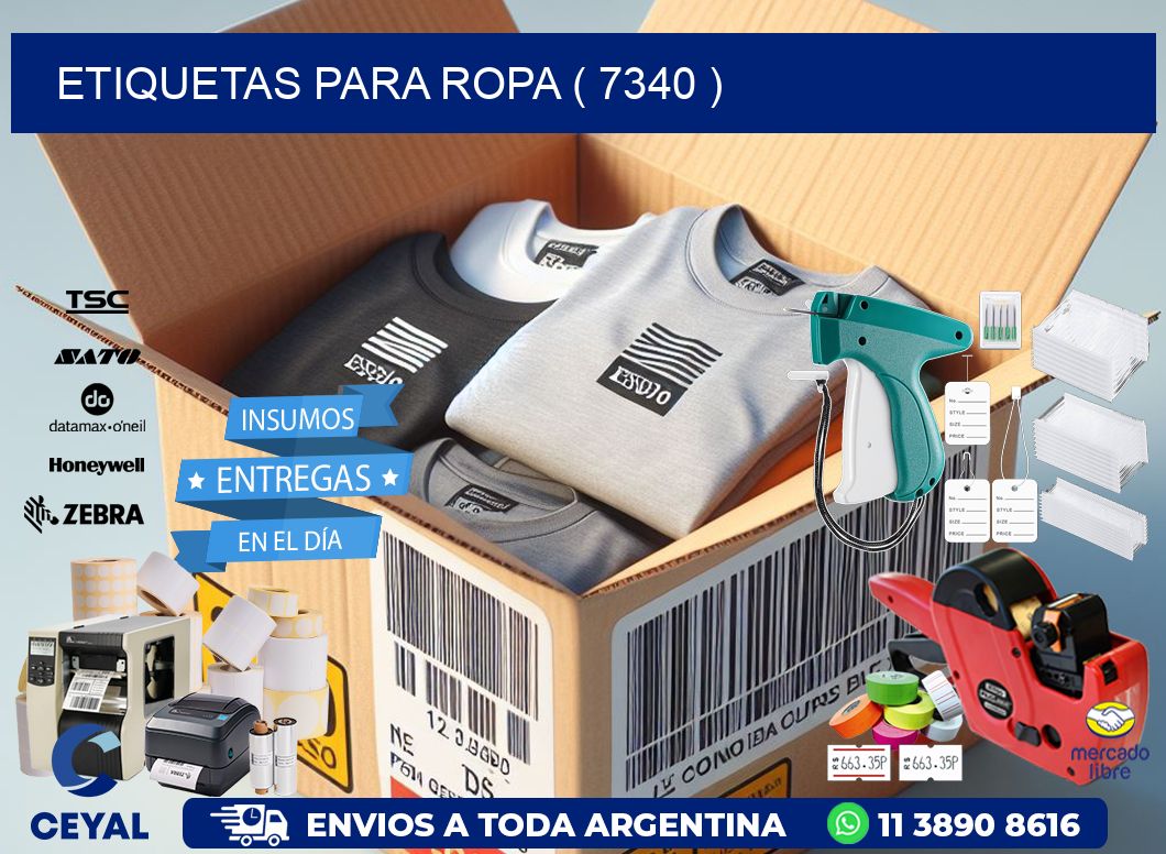 ETIQUETAS PARA ROPA ( 7340 )