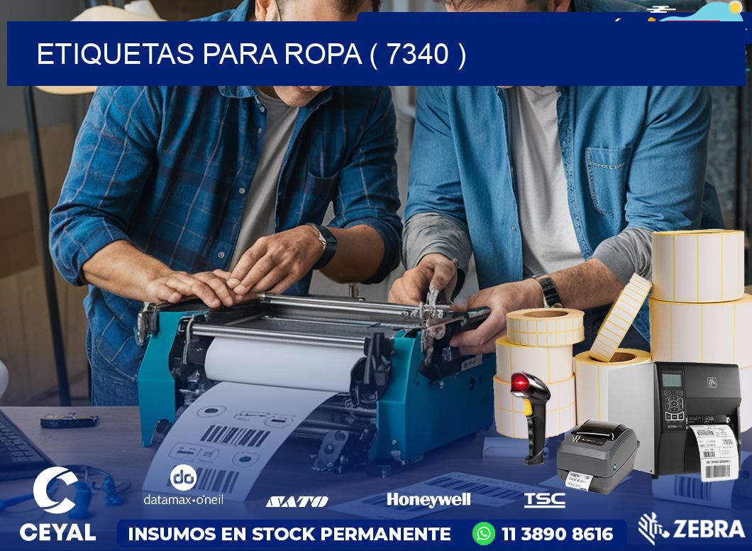 ETIQUETAS PARA ROPA ( 7340 )
