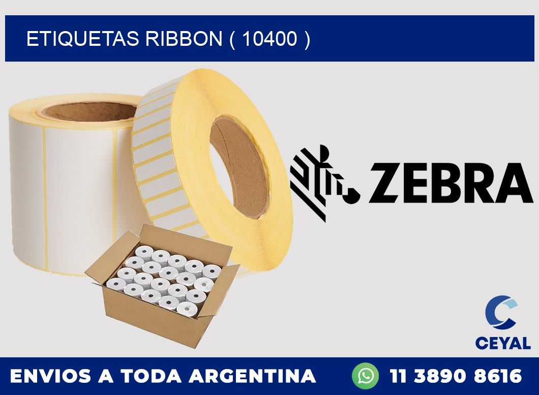 ETIQUETAS RIBBON ( 10400 )