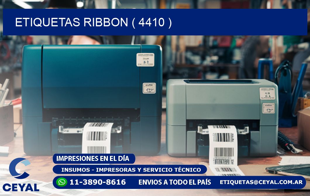 ETIQUETAS RIBBON ( 4410 )
