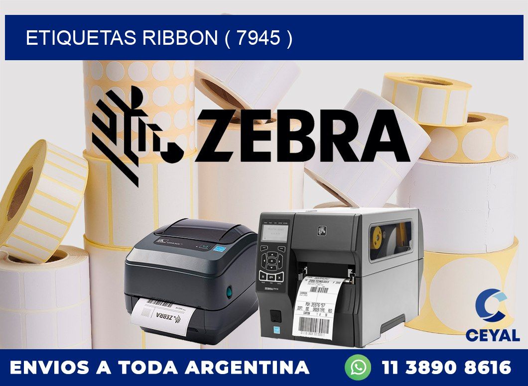 ETIQUETAS RIBBON ( 7945 )