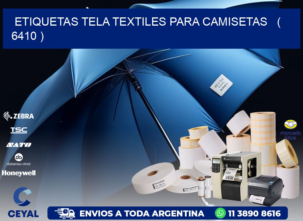 ETIQUETAS TELA TEXTILES PARA CAMISETAS   ( 6410 )