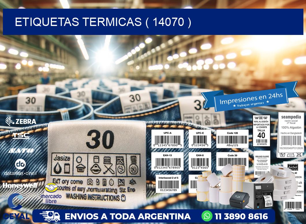 ETIQUETAS TERMICAS ( 14070 )