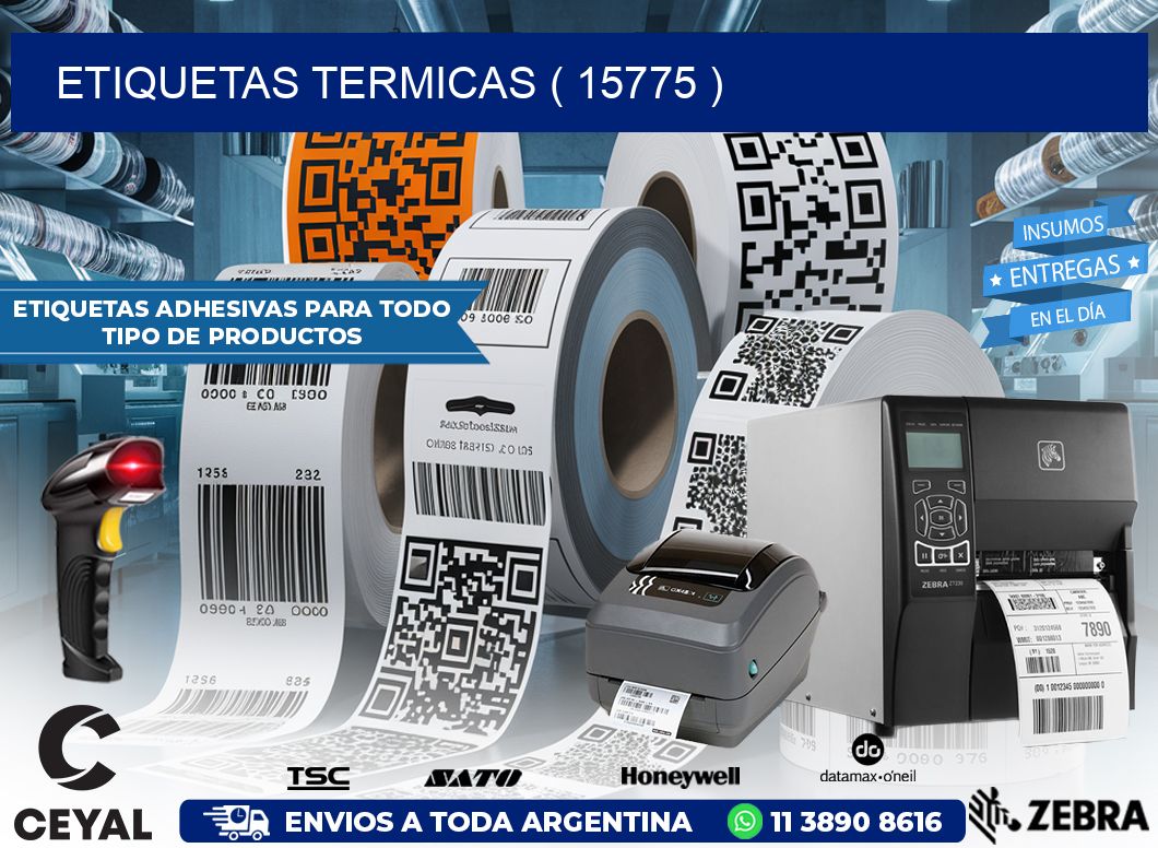ETIQUETAS TERMICAS ( 15775 )
