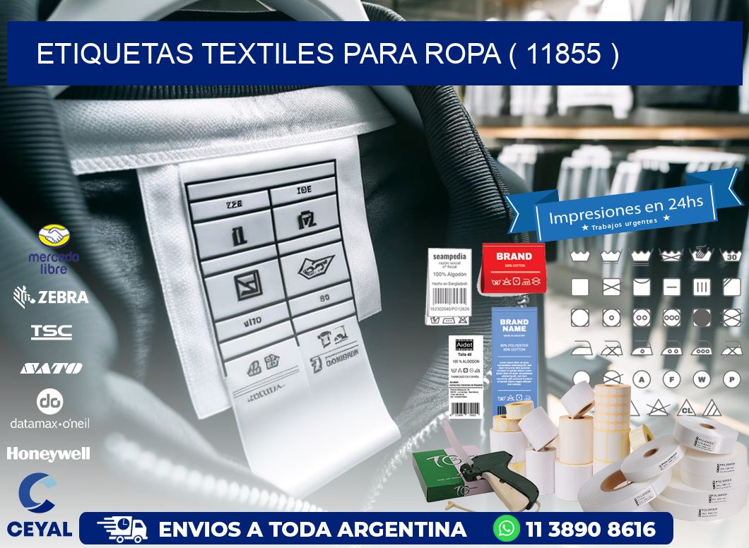 ETIQUETAS TEXTILES PARA ROPA ( 11855 )