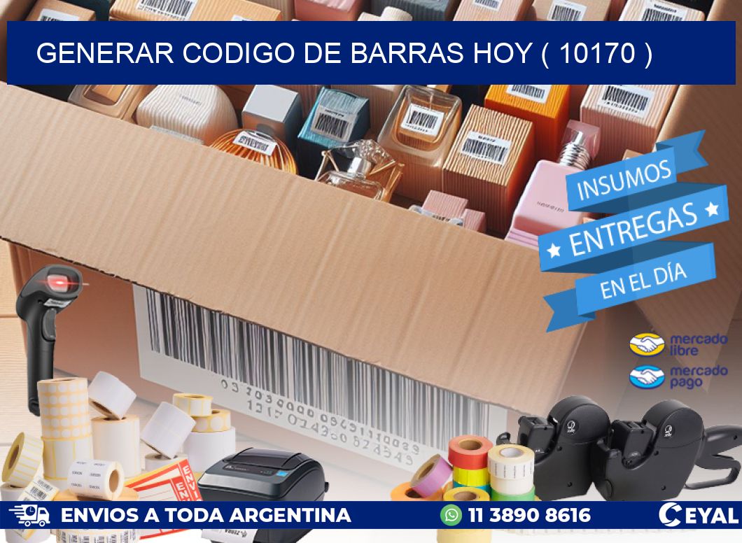 GENERAR CODIGO DE BARRAS HOY ( 10170 )