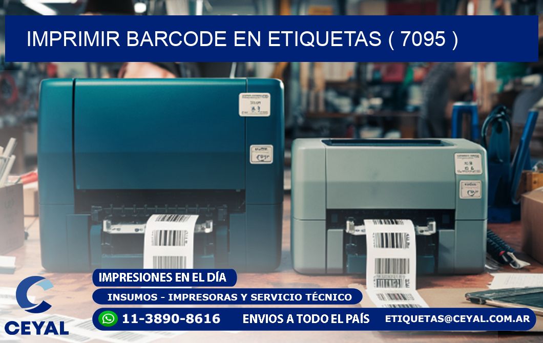 IMPRIMIR BARCODE EN ETIQUETAS ( 7095 )