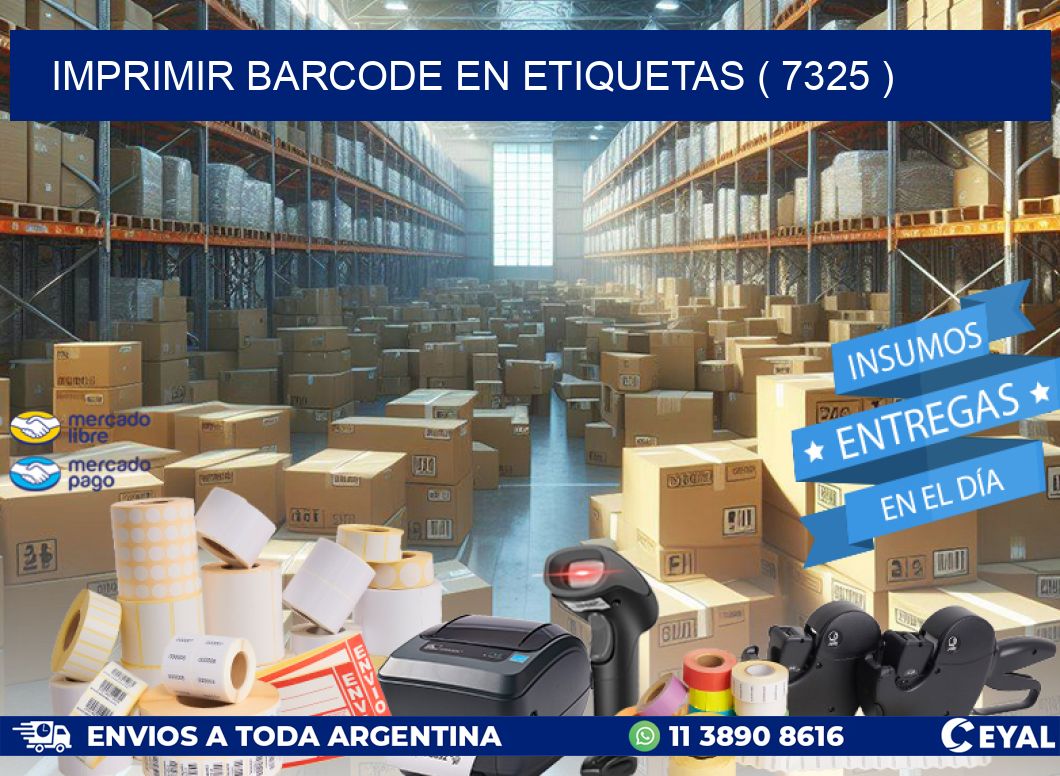 IMPRIMIR BARCODE EN ETIQUETAS ( 7325 )