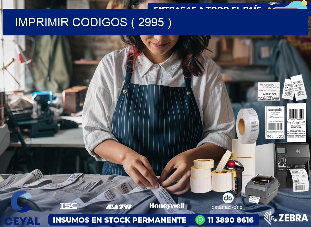 IMPRIMIR CODIGOS ( 2995 )