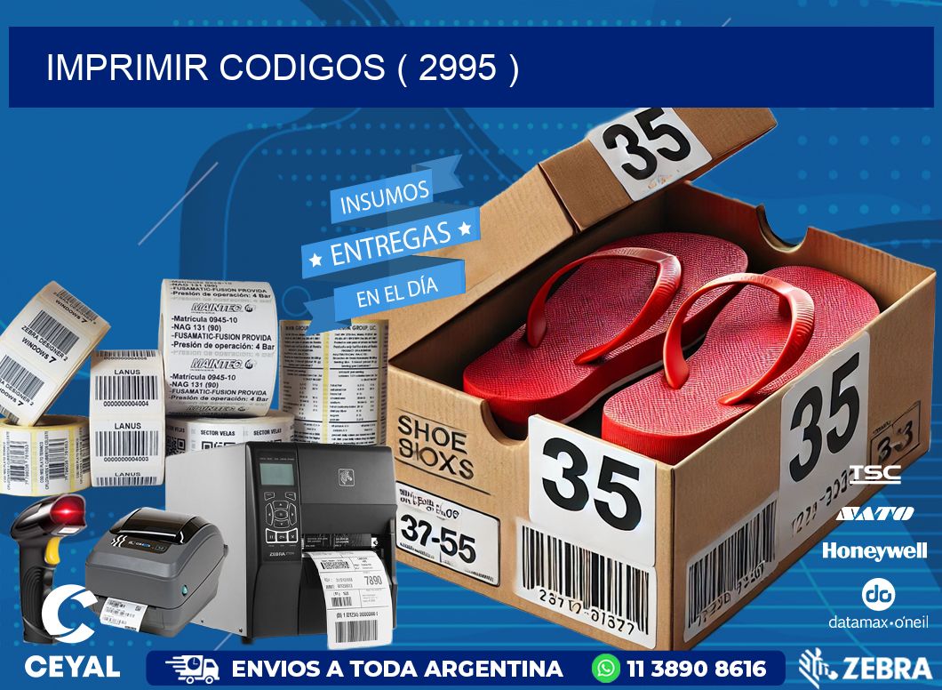 IMPRIMIR CODIGOS ( 2995 )