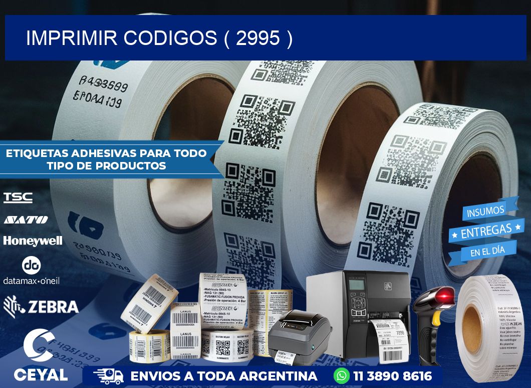 IMPRIMIR CODIGOS ( 2995 )