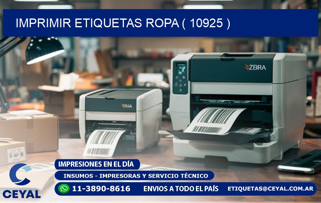 IMPRIMIR ETIQUETAS ROPA ( 10925 )