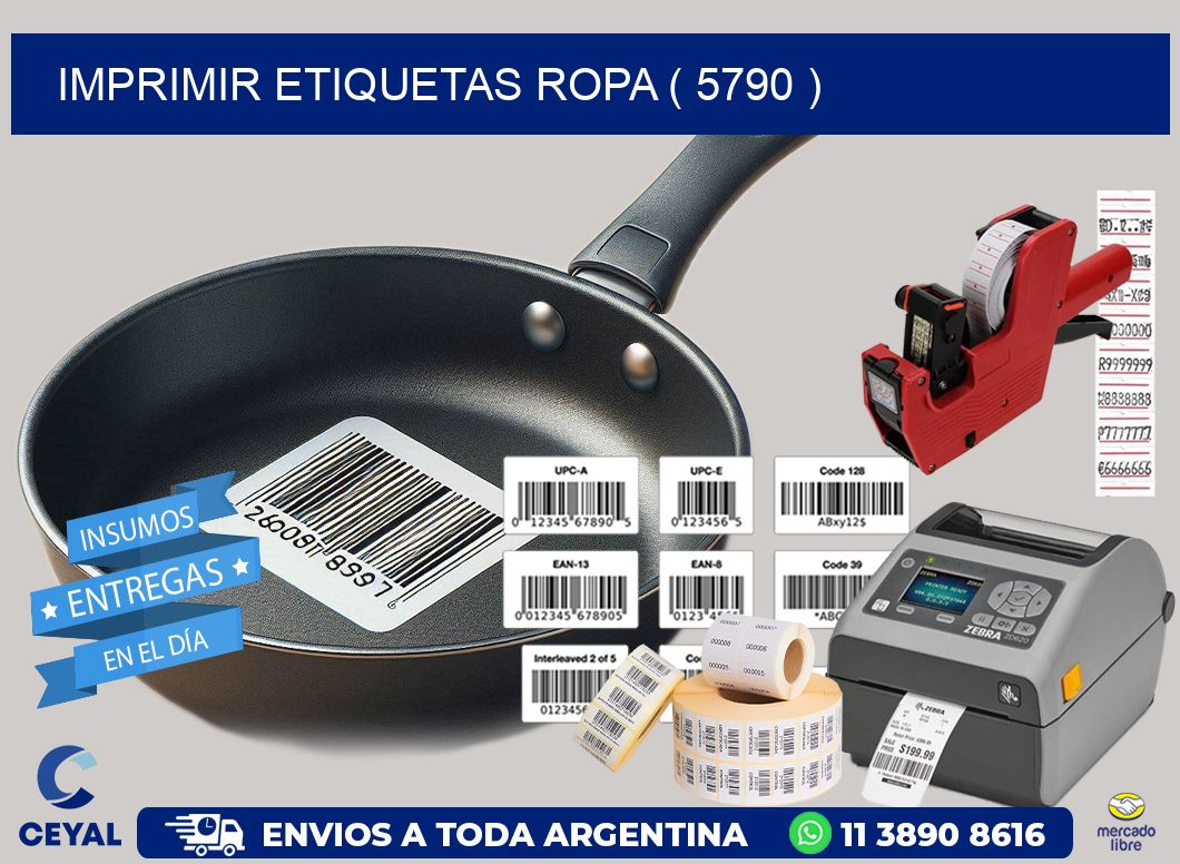 IMPRIMIR ETIQUETAS ROPA ( 5790 )