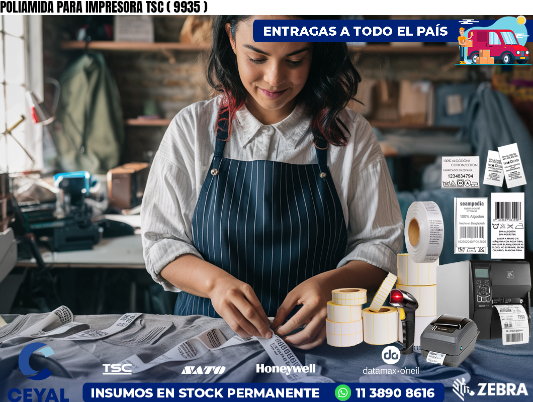 POLIAMIDA PARA IMPRESORA TSC ( 9935 )