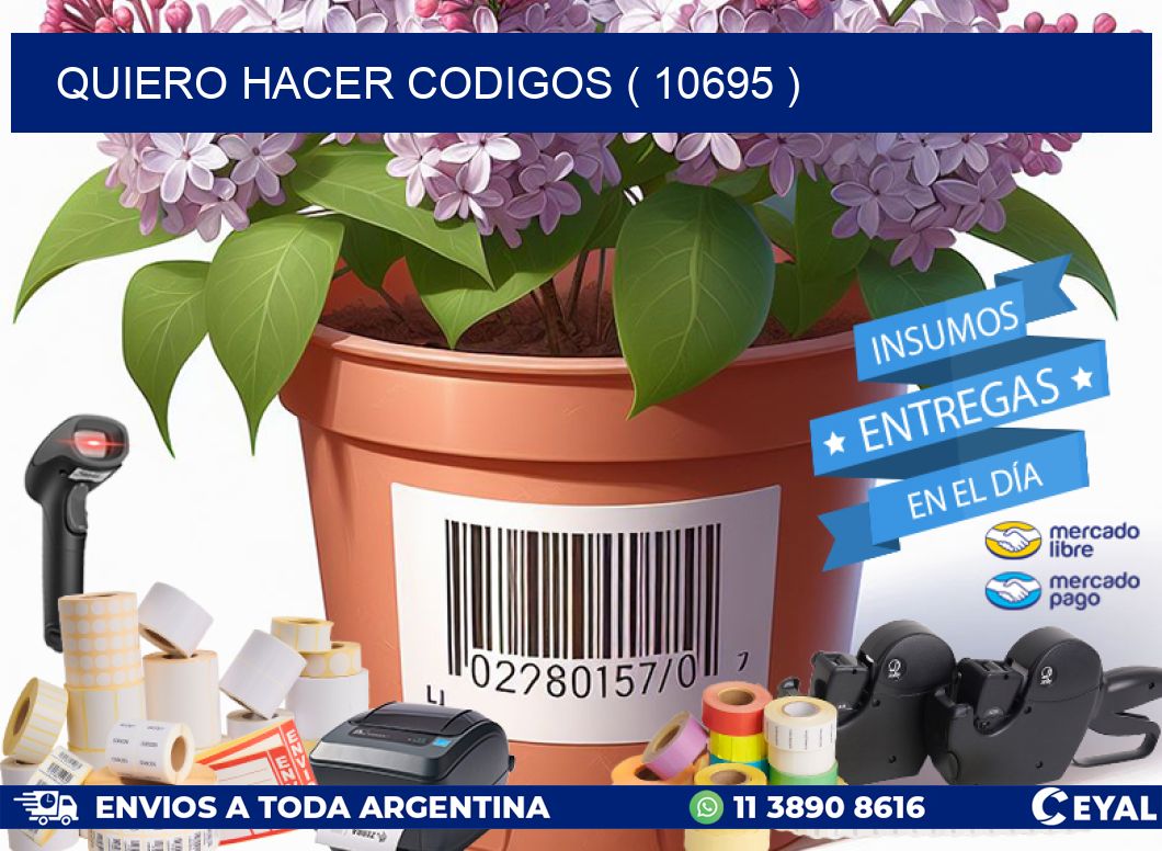 QUIERO HACER CODIGOS ( 10695 )