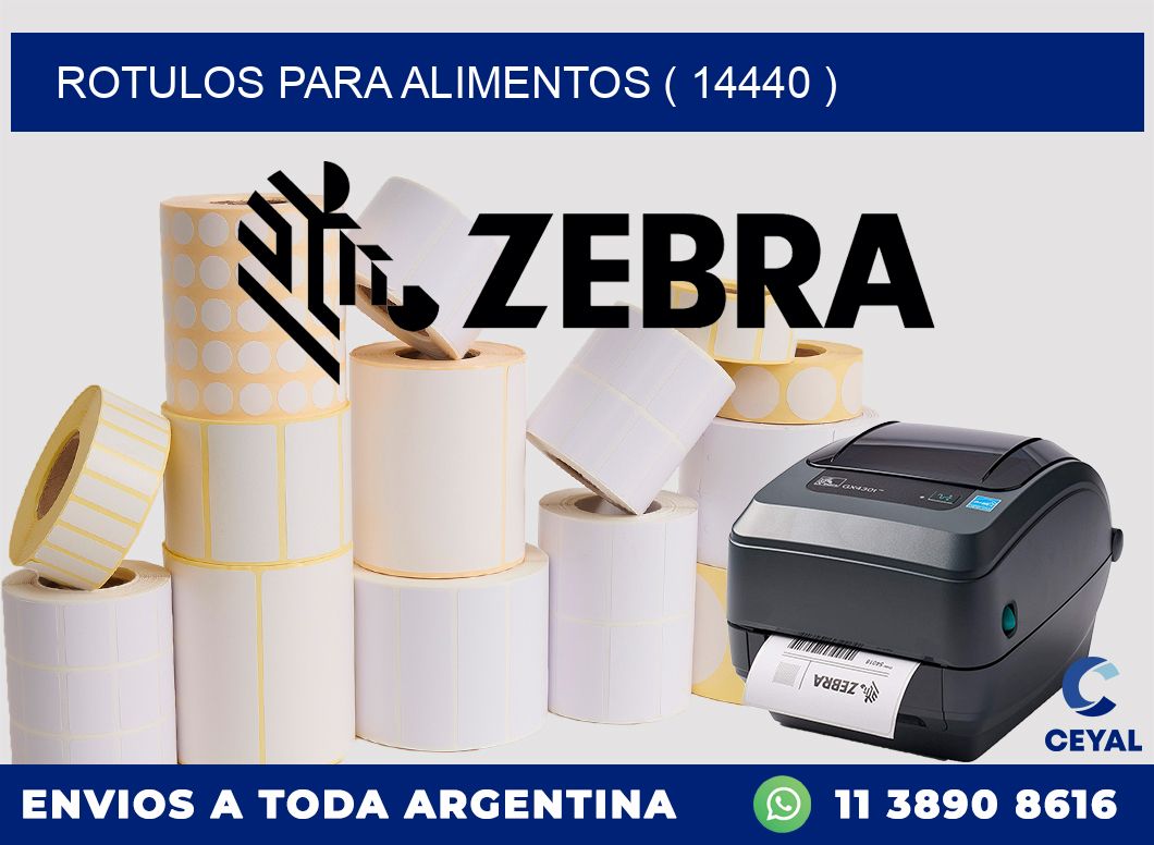 ROTULOS PARA ALIMENTOS ( 14440 )