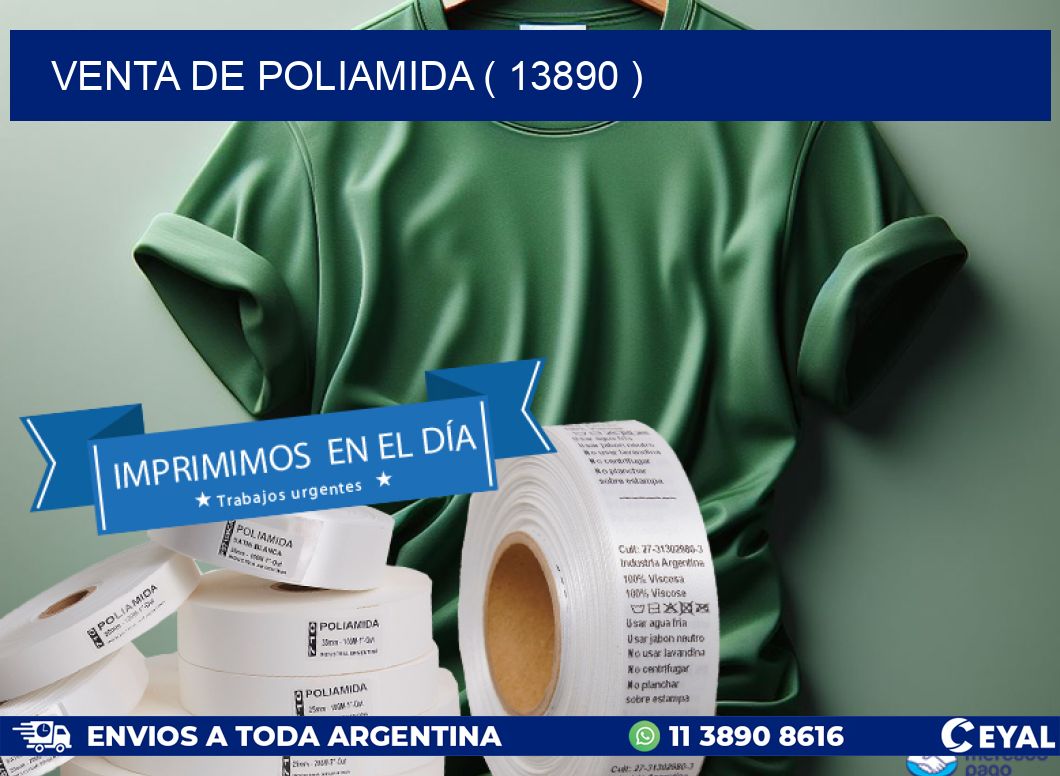 VENTA DE POLIAMIDA ( 13890 )