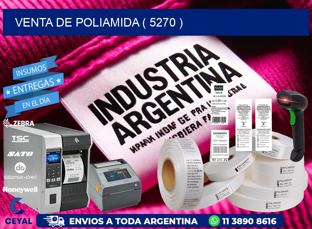 VENTA DE POLIAMIDA ( 5270 )