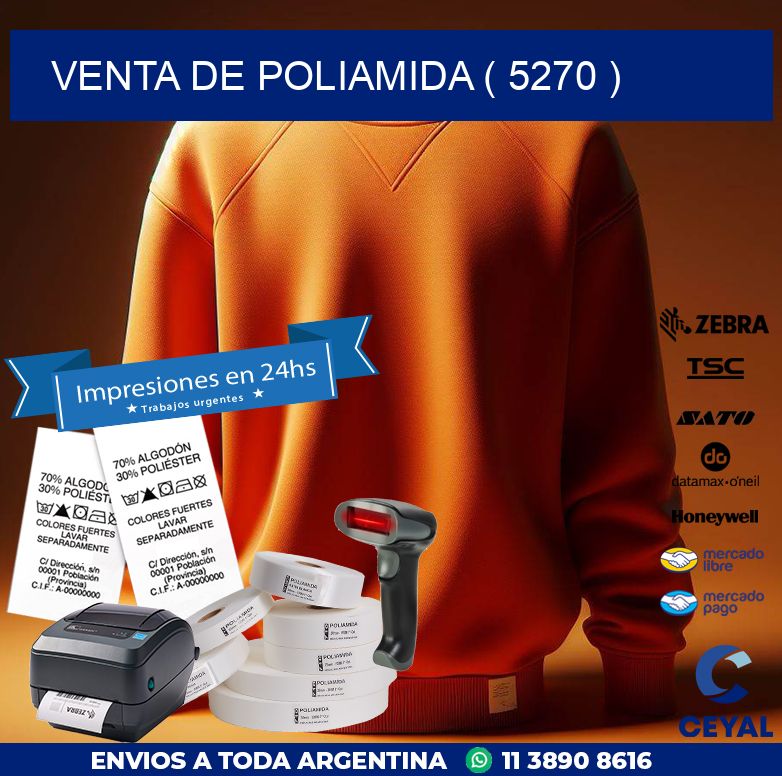 VENTA DE POLIAMIDA ( 5270 )
