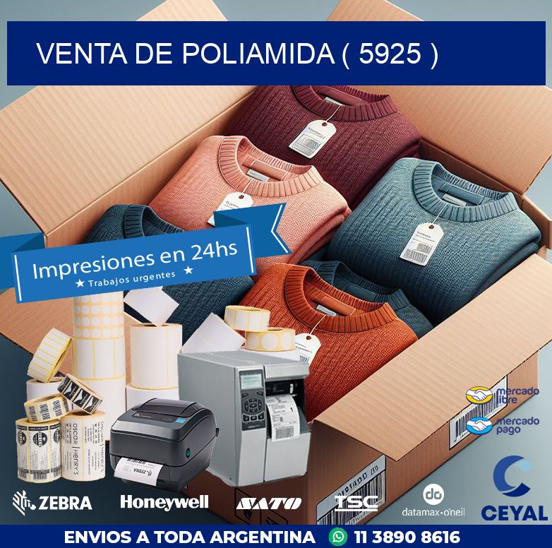 VENTA DE POLIAMIDA ( 5925 )