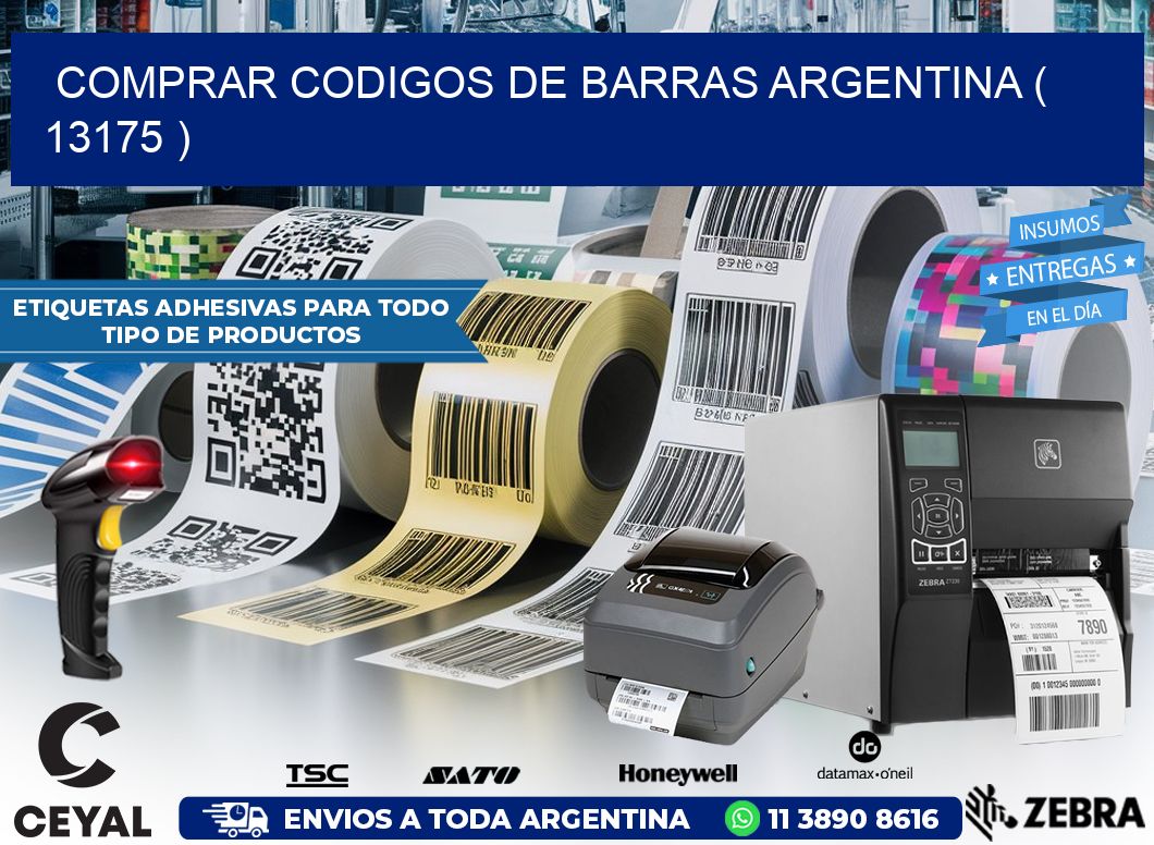 comprar codigos de barras argentina ( 13175 )