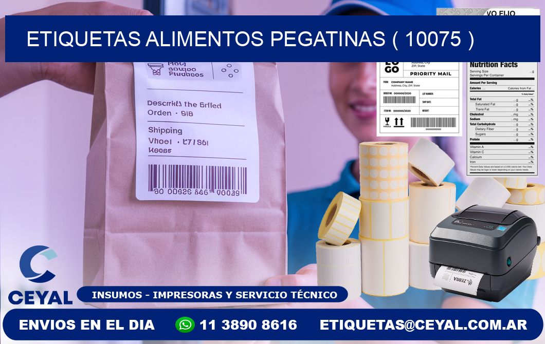 etiquetas alimentos pegatinas ( 10075 )